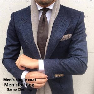 Men's single coat